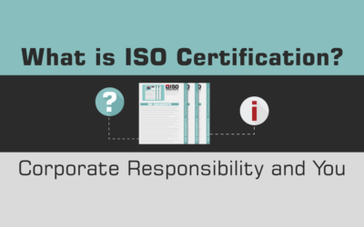 What Is Iso Certification? Corporate Responsibility And You